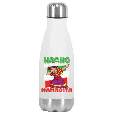 Nacho Average Mamacita Cute Gift Stainless Steel Insulated Water Bottle