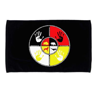 Native Americans Medicine Wheel Mmiw Microfiber Hand Towel