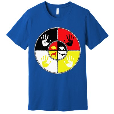 Native Americans Medicine Wheel Mmiw Premium T-Shirt