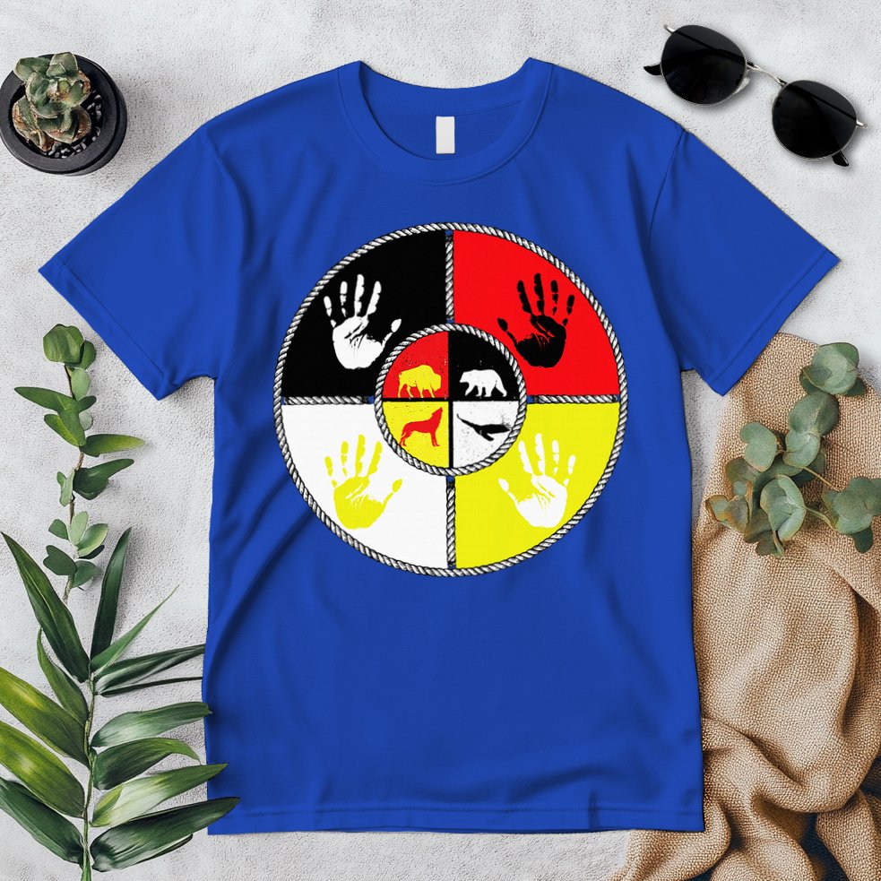 Native Americans Medicine Wheel Mmiw Premium T-Shirt