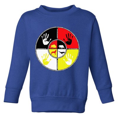 Native Americans Medicine Wheel Mmiw Toddler Sweatshirt