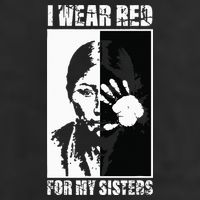 Native America MMIW Awareness I Wear Red For My Sisters Hat