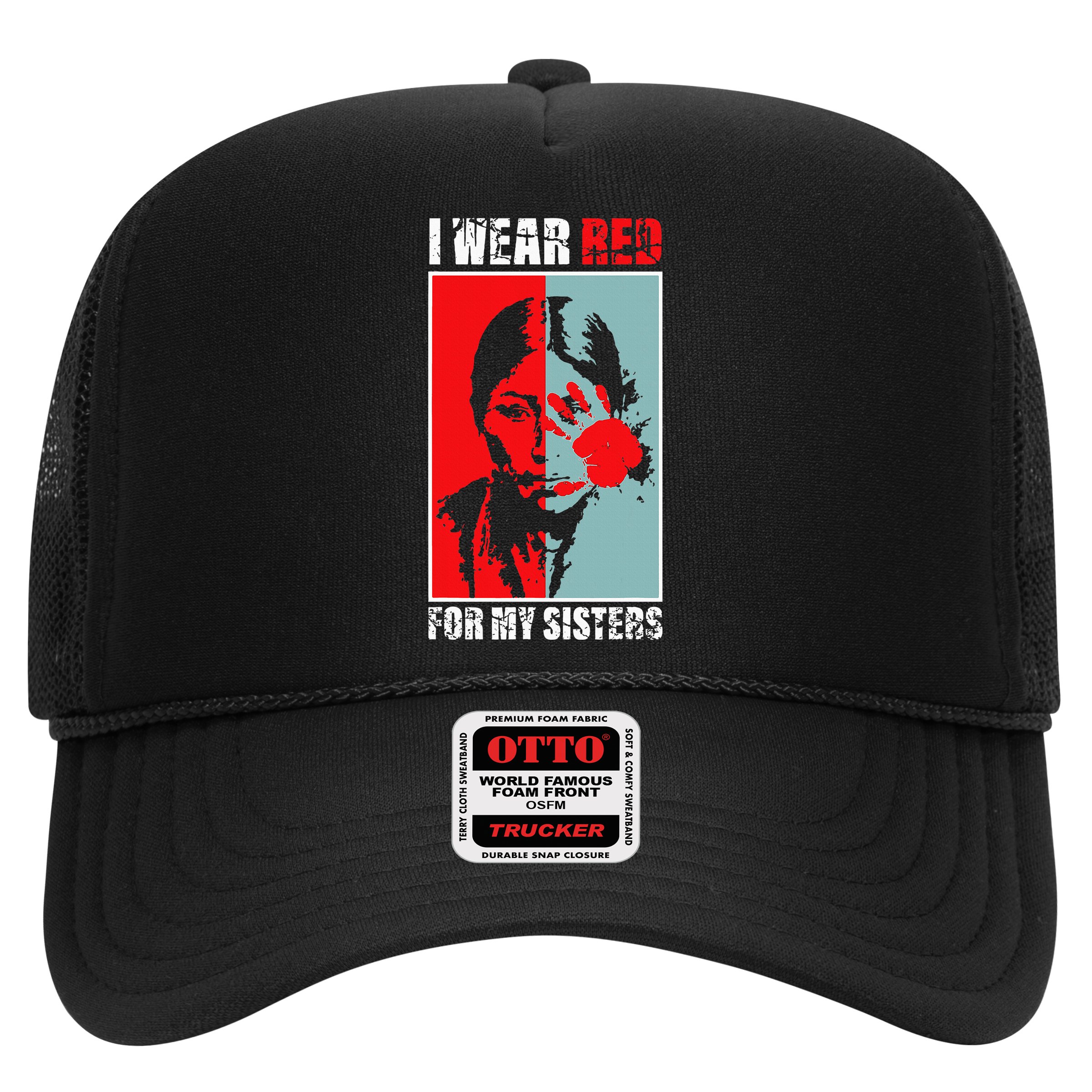 Native America Mmiw Awareness I Wear Red For My Sisters Hat