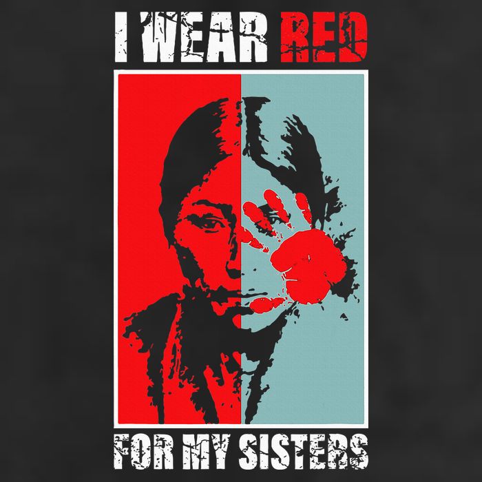 Native America Mmiw Awareness I Wear Red For My Sisters Hat