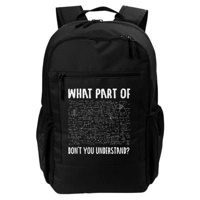 Not All Math Jokes Are Terrible Just Sum Math Teacher Daily Commute Backpack