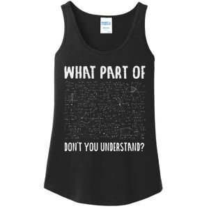 Not All Math Jokes Are Terrible Just Sum Math Teacher Ladies Essential Tank