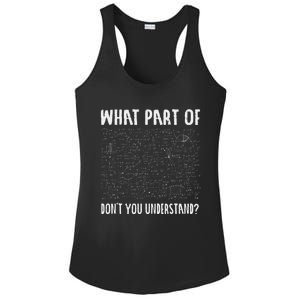 Not All Math Jokes Are Terrible Just Sum Math Teacher Ladies PosiCharge Competitor Racerback Tank