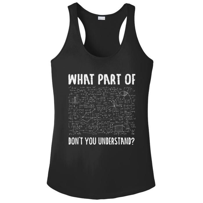 Not All Math Jokes Are Terrible Just Sum Math Teacher Ladies PosiCharge Competitor Racerback Tank