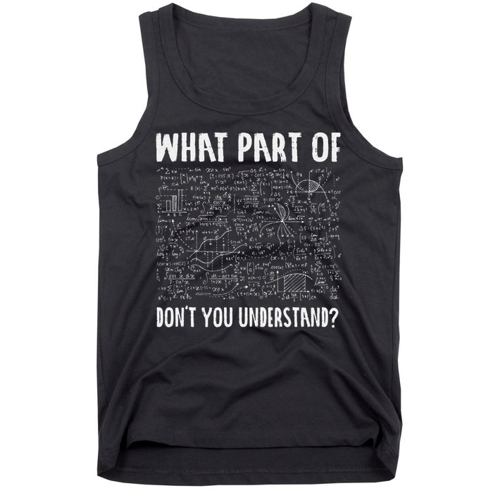 Not All Math Jokes Are Terrible Just Sum Math Teacher Tank Top