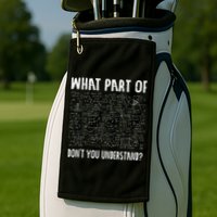 Not All Math Jokes Are Terrible Just Sum Math Teacher Golf Towel
