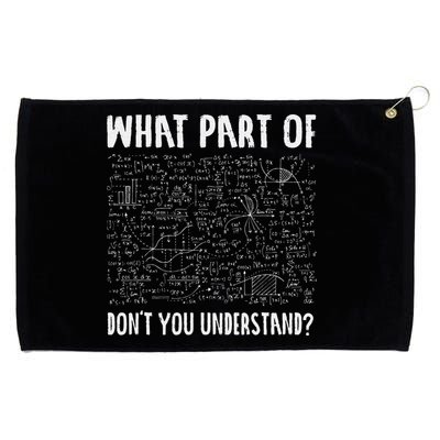 Not All Math Jokes Are Terrible Just Sum Math Teacher Grommeted Golf Towel