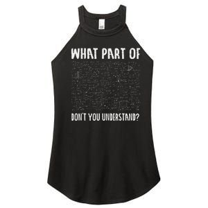 Not All Math Jokes Are Terrible Just Sum Math Teacher Women's Perfect Tri Rocker Tank