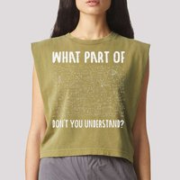 Not All Math Jokes Are Terrible Just Sum Math Teacher Garment-Dyed Women's Muscle Tee