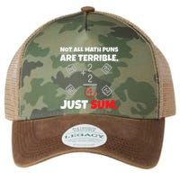Not All Math Jokes Are Terrible Just Sum Math Teacher Pun Legacy Tie Dye Trucker Hat