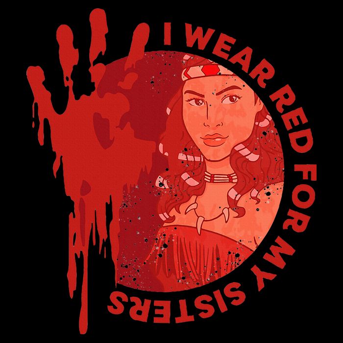 Native America Mmiw Awareness I Wear Red For My Sisters Impact Tech Backpack