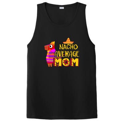 Nacho Average Mom Mexican Cinco De Mayo Mother Fiesta Mother's Day PosiCharge Competitor Tank