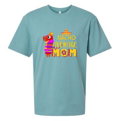 Nacho Average Mom Mexican Cinco De Mayo Mother Fiesta Mother's Day Sueded Cloud Jersey T-Shirt