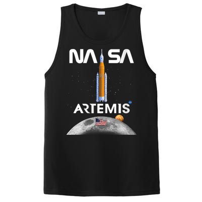 NASA Artemis Mission SLS Worm Insignia PosiCharge Competitor Tank