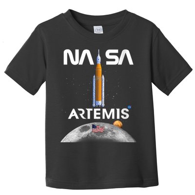 NASA Artemis Mission SLS Worm Insignia Toddler T-Shirt