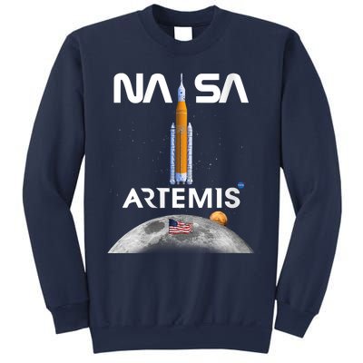 NASA Artemis Mission SLS Worm Insignia Sweatshirt