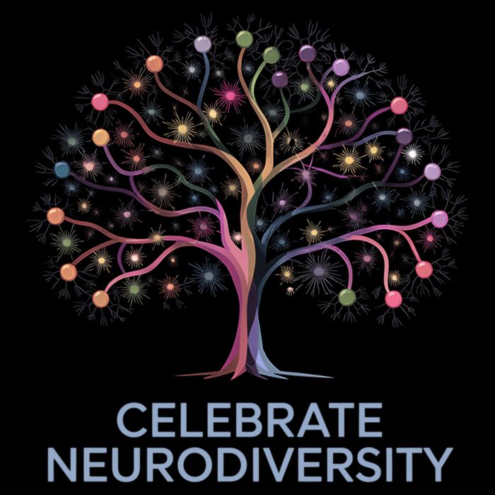 Neurodiversity Acceptance Month Colorful Brain Tree Graphic Gift Wool Snapback Cap