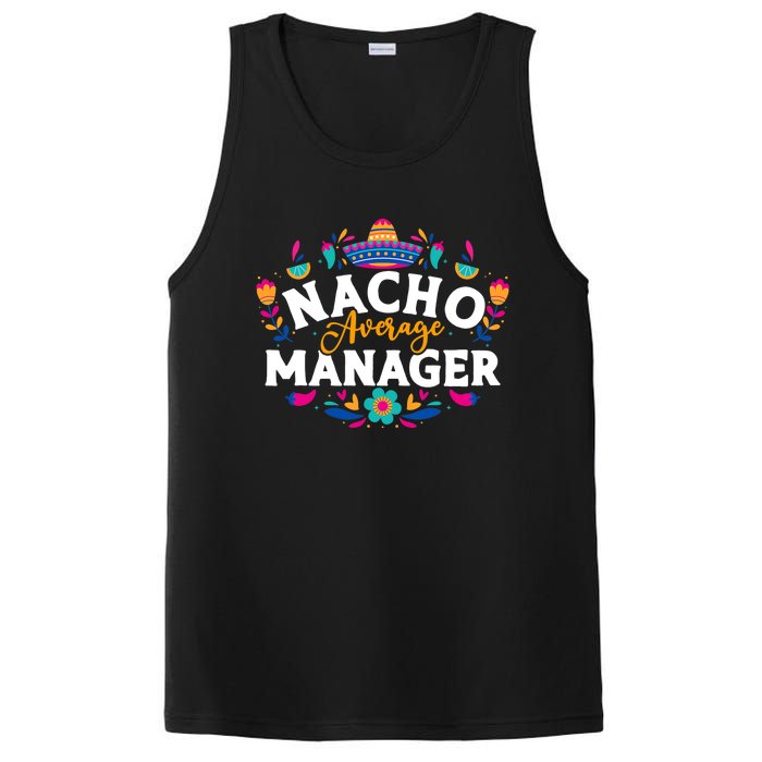 Nacho Average Manager Cinco De Mayo Mexican Matching Family PosiCharge Competitor Tank