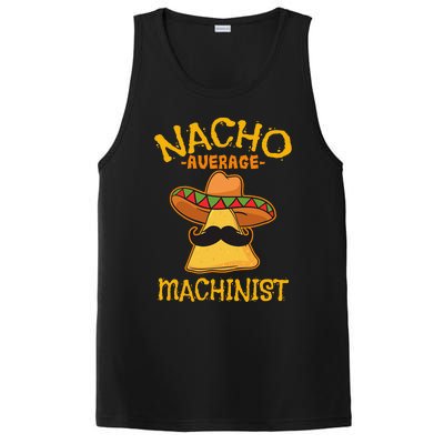 Nacho Average Machinist Cinco De Mayo Fiesta PosiCharge Competitor Tank