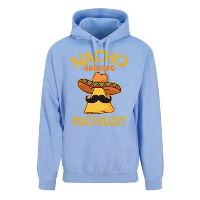 Nacho Average Machinist Cinco De Mayo Fiesta Unisex Surf Hoodie