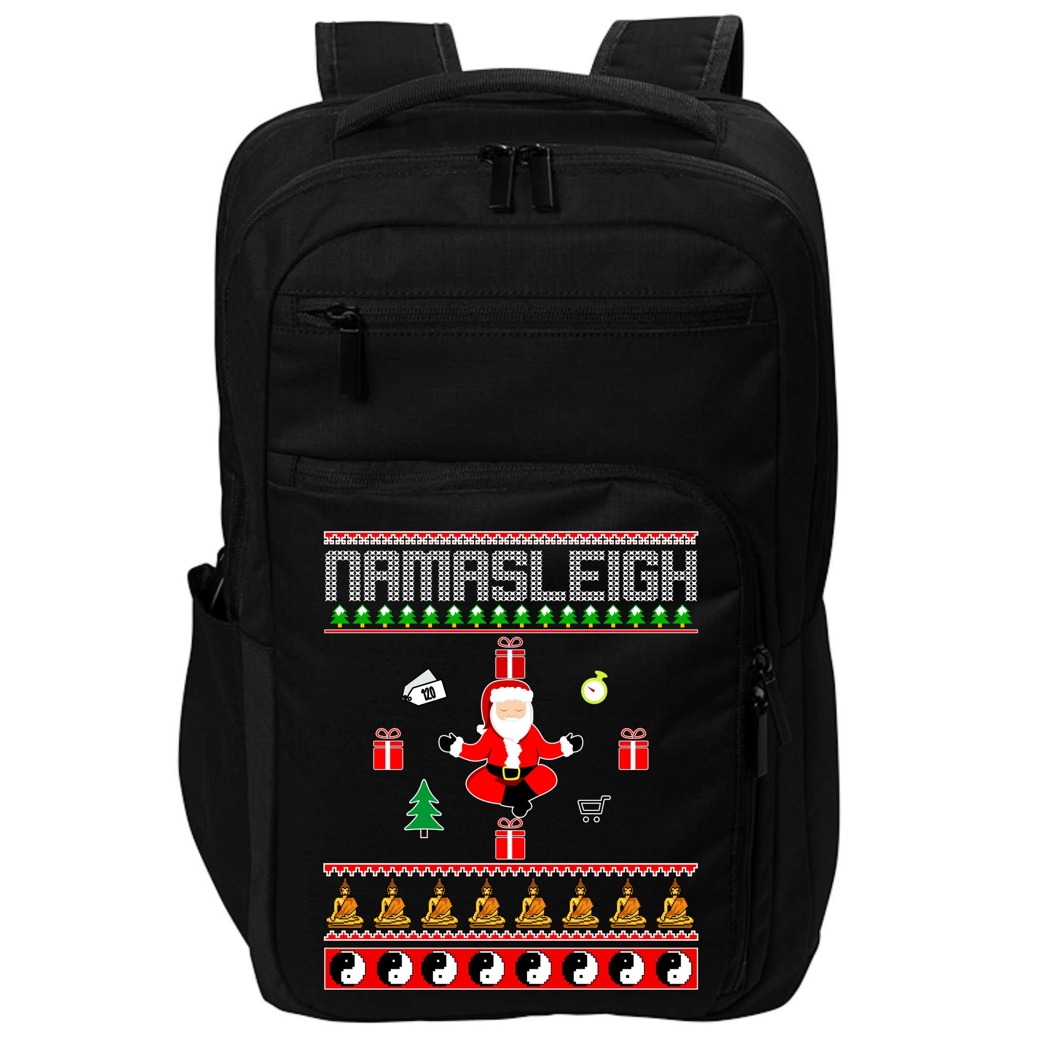 Namasleigh Ugly Christmas Impact Tech Backpack