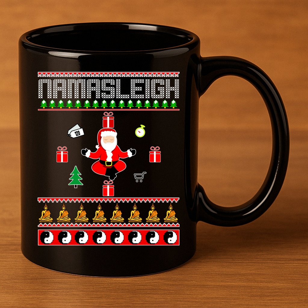 Namasleigh Ugly Christmas 11oz C Handle Ceramic Mug