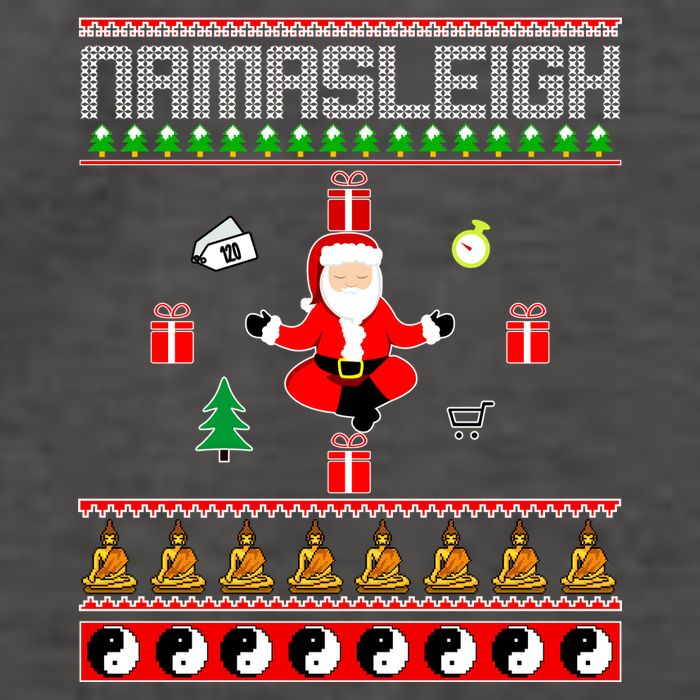 Namasleigh Ugly Christmas Vector Backpack