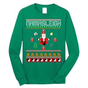 Namasleigh Ugly Christmas Long Sleeve Shirt