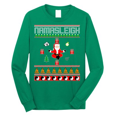 Namasleigh Ugly Christmas Long Sleeve Shirt