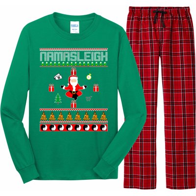 Namasleigh Ugly Christmas Long Sleeve Pajama Set