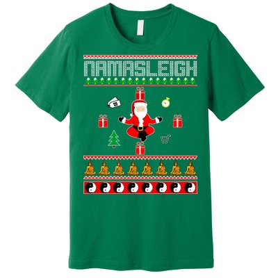 Namasleigh Ugly Christmas Premium T-Shirt