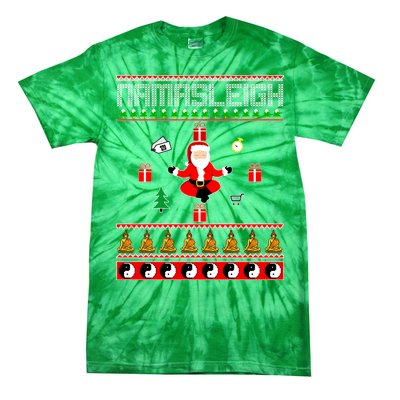 Namasleigh Ugly Christmas Tie-Dye T-Shirt