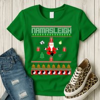 Namasleigh Ugly Christmas Womens T-Shirt