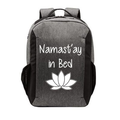 Namastay In Bed Vector Backpack