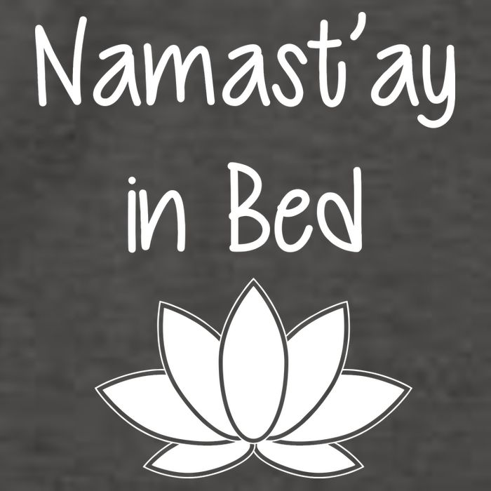 Namastay In Bed Vector Backpack