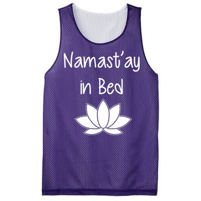 Namastay In Bed Mesh Reversible Basketball Jersey Tank