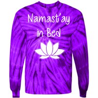 Namastay In Bed Tie-Dye Long Sleeve Shirt