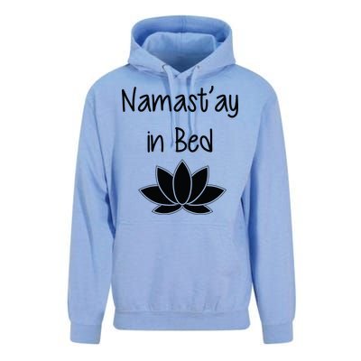 Namastay In Bed Unisex Surf Hoodie