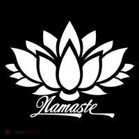 Namaste Lotus Flexfit Unipanel Trucker Cap