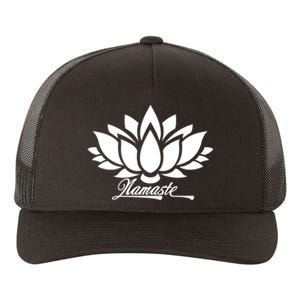 Namaste Lotus Yupoong Adult 5-Panel Trucker Hat