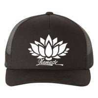 Namaste Lotus Yupoong Adult 5-Panel Trucker Hat