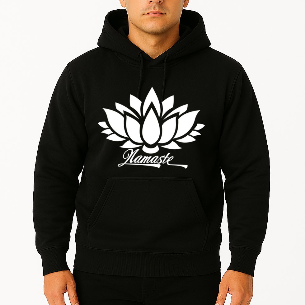 Namaste Lotus Hoodie
