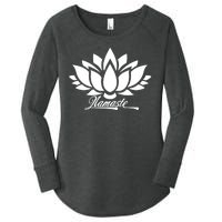 Namaste Lotus Women's Perfect Tri Tunic Long Sleeve Shirt