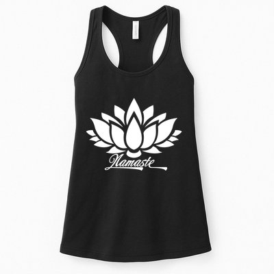 Namaste Lotus Womens Tank Top