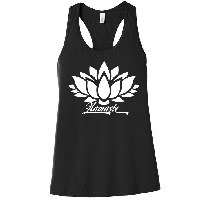 Namaste Lotus Women's Racerback Tank