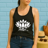 Namaste Lotus Womens Tank Top